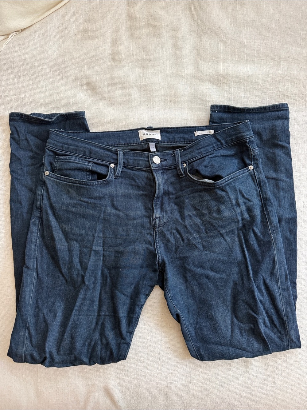 Frame Denim Men’s Indigo Slim Jeans